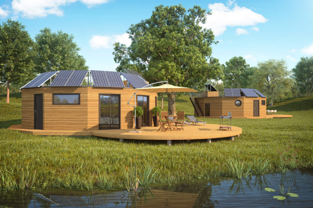 superbe maison autonome