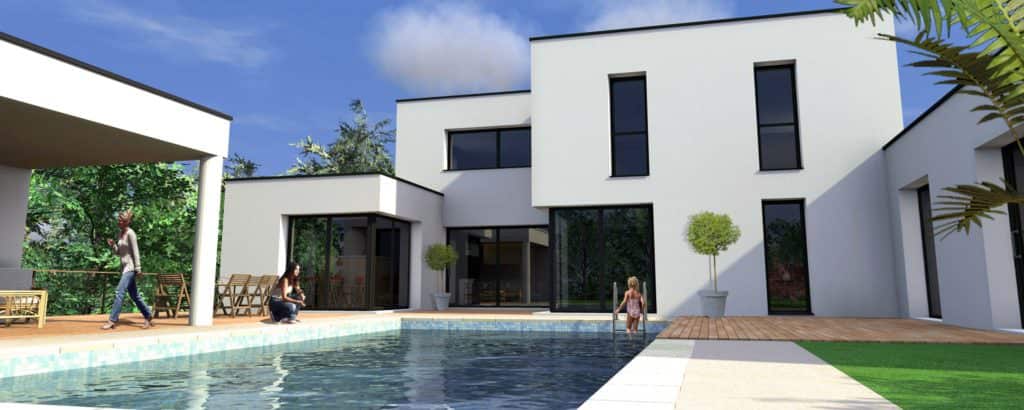 photographie maison contemporaine