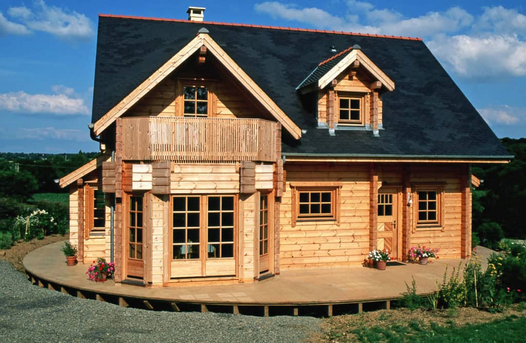 photo maison qui tourne