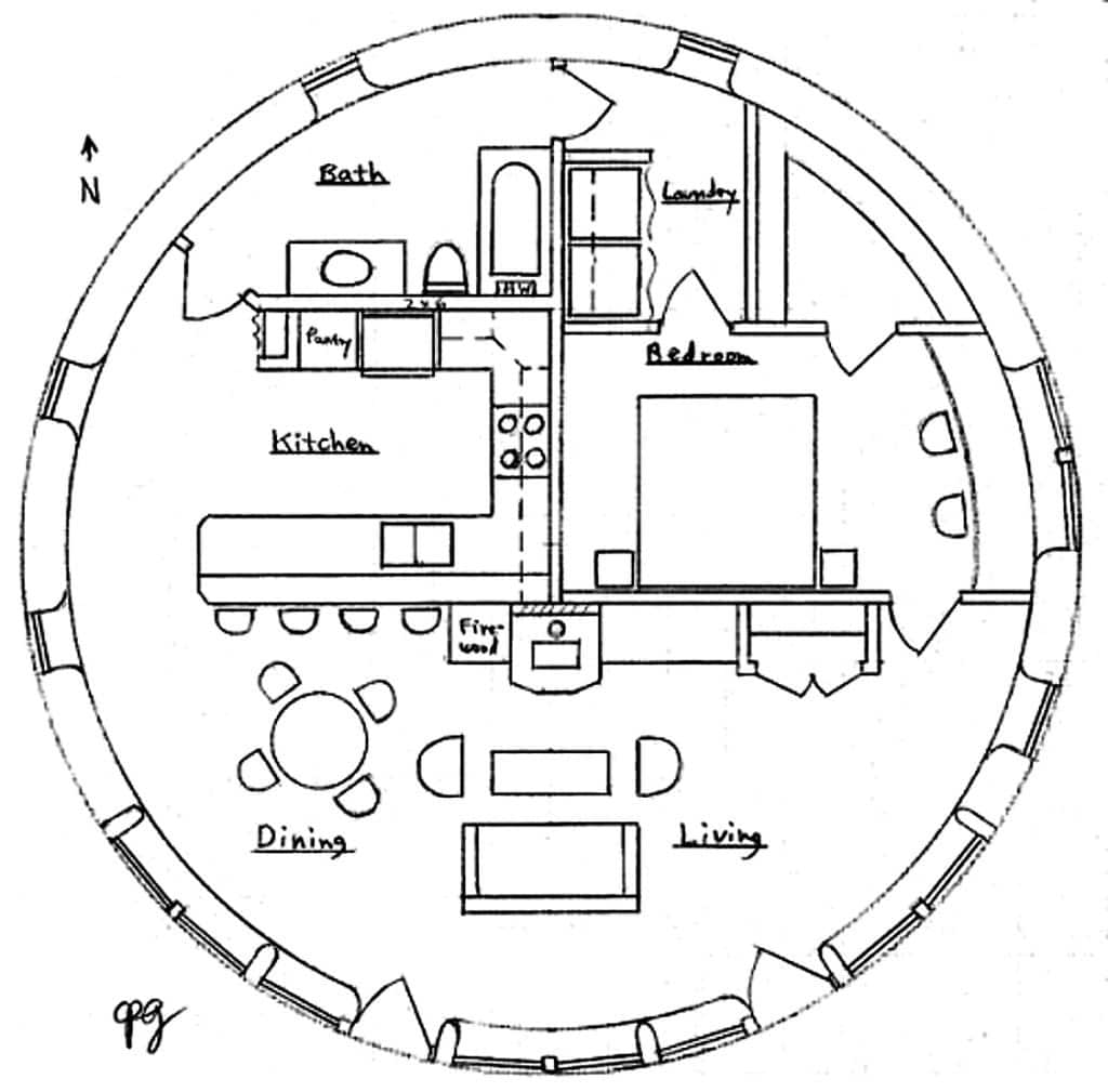 exemple maison ronde