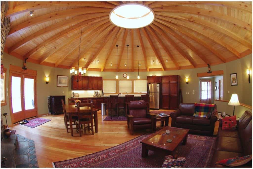 photo maison ronde