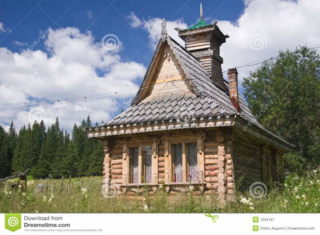 modèle maison russe